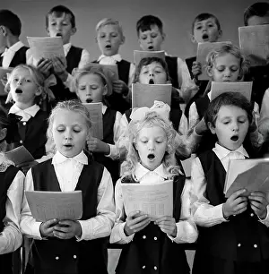 Nabatov: Chorus school, 1971