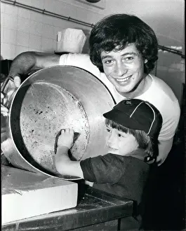 Anyone: Chris Wanner, Blue Peter presenter, with cub scout