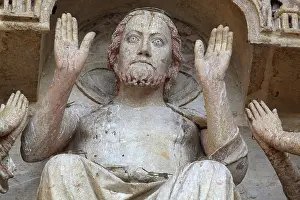 Christ, Central Portal, Amiens Cathedral, Picardy, France