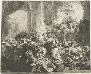 Thrashing: Christ Chases the Moneychangers from the Temple