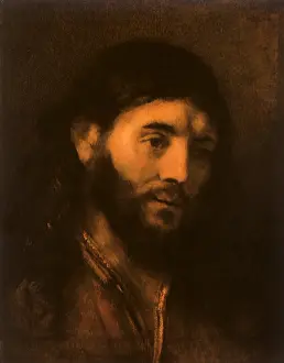 1660: Christ, circle of Rembrandt