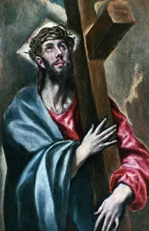 Thorns: Christ Clasping the Cross Artist: El Greco