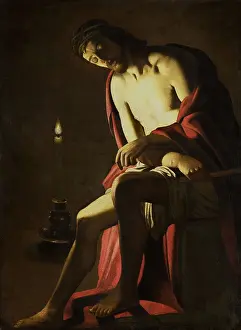Honthorst: Christ on the Cold Stone