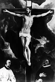 Donor: Christ on the Cross, by El Greco