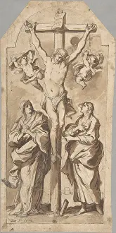Christophorus: Christ on the Cross Between Mary and Saint John