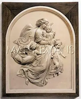 Rietschel: CHRIST ENGEL SCULPTURE