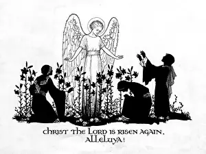 Risen: Christ the Lord is risen again, alleluya!