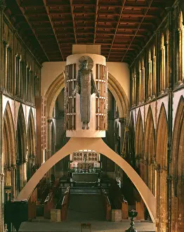 Llandaff: Christ in Majesty, Llandaff Cathedral, Cardiff, South Wales