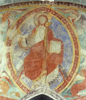 Baden Wuerttemberg: Christ in majesty in a mondorla
