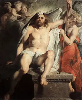 1616: Christ Risen, by Rubens