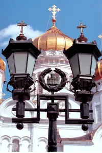 Excursion: Christ the Saviour Cathedral in Moscow, 1998