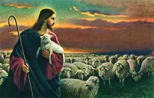 Symbolically: Christ as Shepherd
