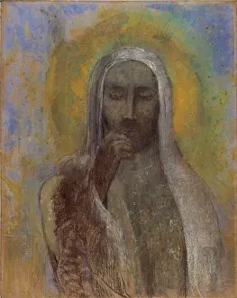 Charcoal: Christ of the silence