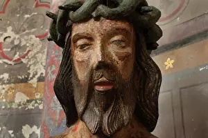 Samsons: Christ statue, Cathedral Saint-Samson, Dol-de-Bretagne