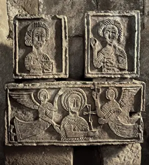 Cristo: Christ Supported by Two Angels. 7thc. SPAIN