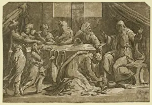 Washes: Christ at the table of Simon the Pharisee