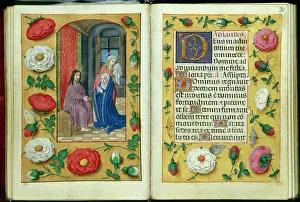 Recto: Christ in the Temple