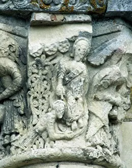 Romanic: Christ washing the feet of the Apostles