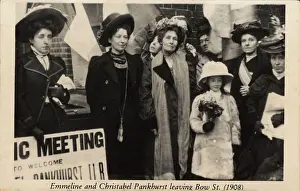 Inciting: Christabel Pankhurst Bow Street 1908