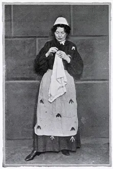 Christabel: Christabel Pankhurst in Prison Clothes 1908