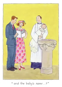 Godsill: Christening - and the baby's name --