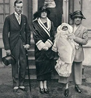 Mountbattens: Christening of Patricia Mountbatten