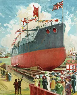 Naming: Christening a Ship before she is launched