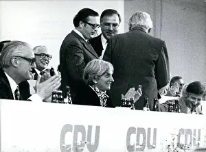 Bundestag: Christian Democratic Party convention in Hanover, Germany