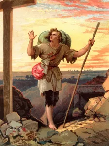 Bunyan: Christian, Illustration for an 1844 edition of