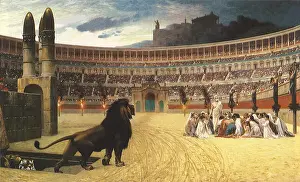 Emerge: The Christian Martyrs Last Prayer, by Gerome