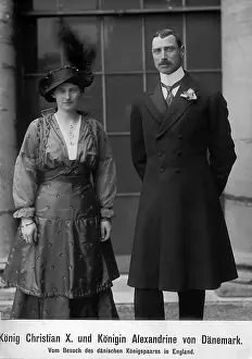 Alexandrine: Christian X, King of Denmark