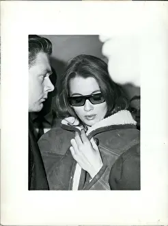Profumo: Christine Keeler in dark glasses