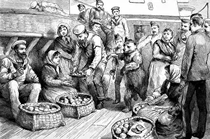 Figs: Christmas on Board a British Battleship 1894