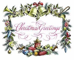 Biro: Christmas border design