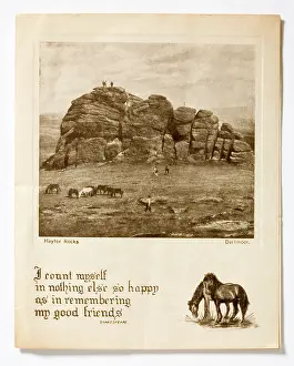 Haytor: Christmas card