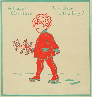 Dear: Christmas card - Dear Little Boy