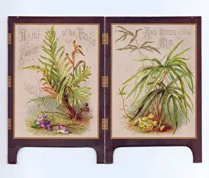 Hinges: Christmas card in the form of a folding screen