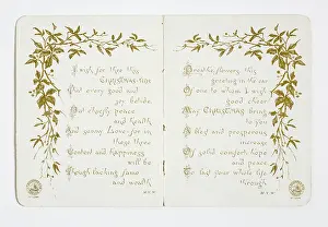 Schipper: Christmas card, inside