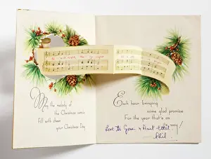 Pop Up: Christmas card, inside