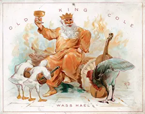 Wass: Christmas card, Old King Cole