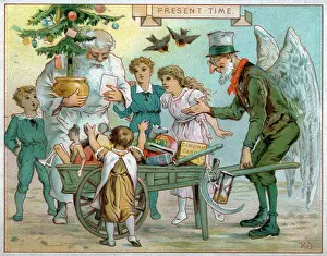 Whirligig: Christmas card, Present Time
