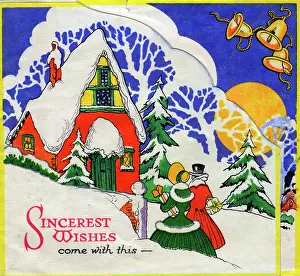 Wishes: Christmas card, Sincerest Wishes