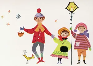 Bledsoe: Christmas carol singers by Judith Bledsoe