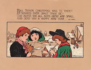Carollers: Christmas carollers