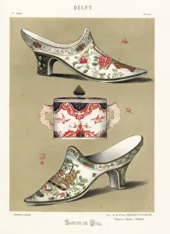 Sabots: Christmas clogs or sabots de Noel from Delft