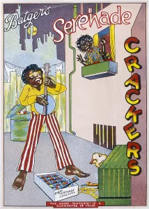 Batgers: Christmas cracker box label