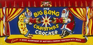 Bang: Christmas cracker box label