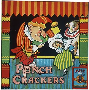 Hitting: Christmas cracker box label