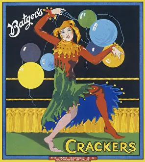 Batgers: Christmas cracker box label