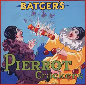 Batgers: Christmas cracker box label
